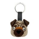 Schlüsselanhänger Hund Mops