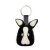 Felted Keychain Cow