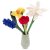 Felted Flowers Mixed, 4pcs-Set