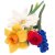 Felted Flowers Mixed, 4pcs-Set