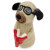 Egg Cosy Reading Pug Dog