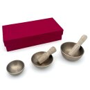 Klangschalen Mini - 3er Set mit Box
