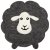 Felted Seat Cushion Sheep Schorsch