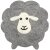 Felted Seat Cushion Sheep Schorsch