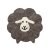 Topfuntersetzer Schaf Schorsch 18 cm