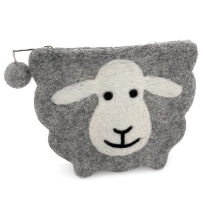 Felted Purse Sheep Schorsch