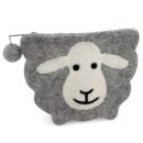 Felted Purse Sheep Schorsch