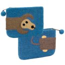 Filzbeutel Dackel 15 x 12 cm