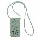Handytasche Fahrrad 10 x 18 cm anthrazit melange
