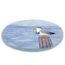 Filzsitzkissen Fischermöwe am Meer 38 cm