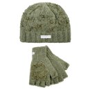 Wool Hat Delicate Flower