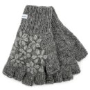 Woolen Gloves Delicate Flower, fingerless