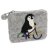 Felted Bag Penguin with Bicycle 15 x 12 cm