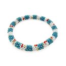 Rocailles Perlen Armband Maya