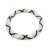 Rocailles Perlen Armband White Snake