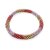 Rocailles Perlen Armband Pink Glow