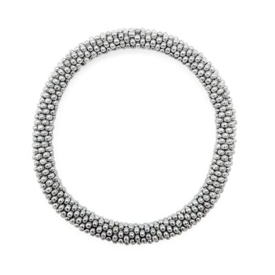Rocailles Perlen Armband Silvry