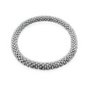 Rocailles Perlen Armband Silvry