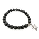 Perlen-Armband 8 mm Lavastein