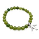 Halbedelstein Armband 8 mm Peridot