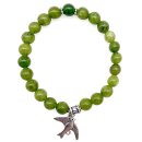 Halbedelstein Armband 8 mm Peridot