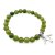 Halbedelstein Armband 8 mm Peridot