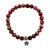 Halbedelstein Armband 8 mm Blassroter Jaspis