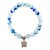 Halbedelstein Armband 8 mm Blassblauer Aventurin
