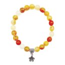 Halbedelstein Armband 8 mm Karneol