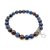 Halbedelstein Armband 8 mm Lapislazuli-Mix Sandbraun