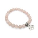 Halbedelstein Armband 8 mm Rosenquarz