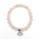 Halbedelstein Armband 8 mm Rosenquarz