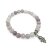 Halbedelstein Armband 8 mm Heller Quarz