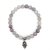 Halbedelstein Armband 8 mm Heller Quarz