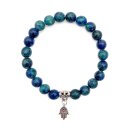 Halbedelstein Armband 8 mm Azurit