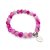 Halbedelstein Armband 8 mm Pinke Jade