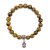 Halbedelstein Armband 8 mm Amazonit-Mix Sand-Grün