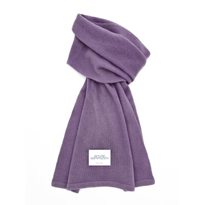 Kaschmir-Schal 45x180 cm mauve