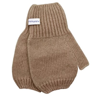 Kaschmir-Handschuhe mandelbeige