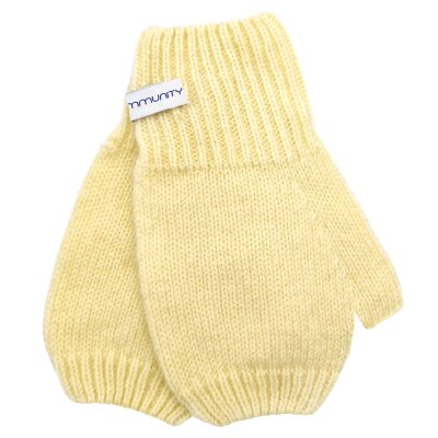 Cashmere Hand Warmer vanilla yellow