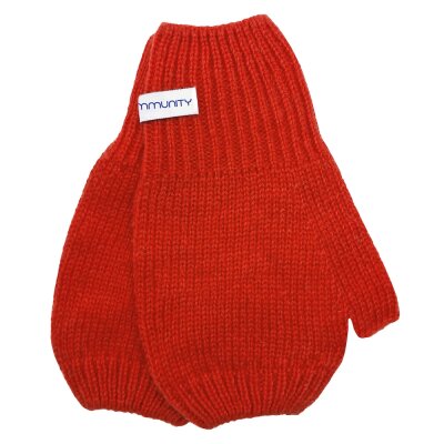 Kaschmir-Handschuhe safranorange