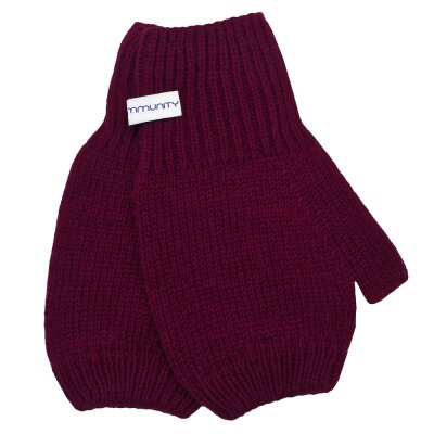 Cashmere Hand Warmer ruby red