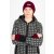 Cashmere Hand Warmer ruby red