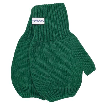 Kaschmir-Handschuhe smaragdgrün