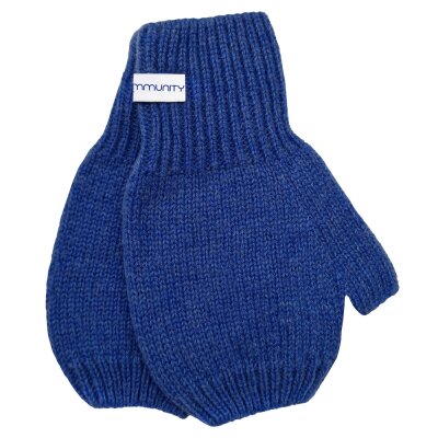 Cashmere Hand Warmer lapis blue