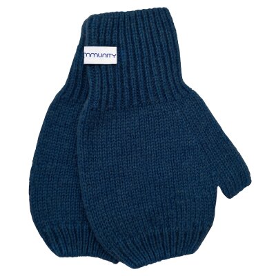 Cashmere Hand Warmer atlantic blue
