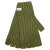 Cashmere Gloves rib-knit olive green