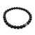 Perlen-Armband 6 mm Lavastein