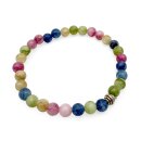 Halbedelstein Armband 6 mm Perlen-Mix