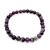 Halbedelstein Armband 6 mm Rhodolit